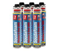 Soudal Soadal Soudafoam Window & Door Sws (Gun Grade) - 6 Pack