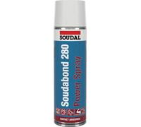Soudal Soudabond 280 Power Sprayable Contact Adhesive Transparent 500Ml canister 12