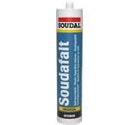 Soudal Soudafalt - Roof & Gutter Sealant Black 300Ml cartridge 24