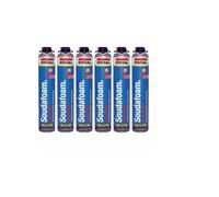 Soudal Soudafoam Gap Filler 750Ml Pack Of 6