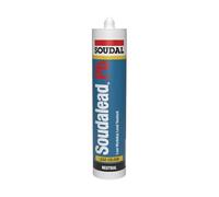 Soudal Soudalead PB Lead Colour Neutral Cure Silicone Sealant And Filler 300ml Low Modulus Lead Applications Cartridge Grey Permanent Color And UV Resistant