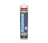Anthracite Grey Soudal SWS Sealant Hybird Polymer Silicone Low Modulus Airtight Soudaseal