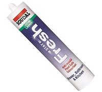Soudal Stay Fresh Anti Mould Silicone Sealant 300ml - Clear / Transparent
