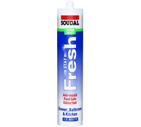Soudal Stay Fresh Top Lm Neutral Sanitary (Fungicide/Lifetime Gurantee Ice White) FRESHICEW