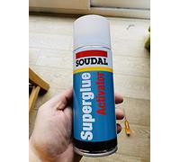 Soudal Superglue Activator 400ml Cannister Clear Solvent Based