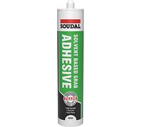 Soudal Trade Grab Adhesive Solvented - High Strength Instant-Grab Construction Adhesive, Fast Cure, Gap-Filling, Professional Solvent-Based Grab Glue for Wood, Metal, Stone, PVC & Panels