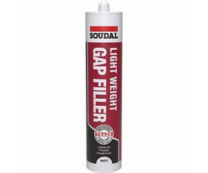 Soudal Trade Light Weight Gap Filling White Decorators Caulk 290Ml