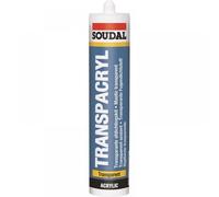 Soudal Transpacryl Clear 310Ml cartridge 24