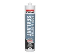 Soudal Transparent Roof & Gutter Bituminous Mastic, 0.29L