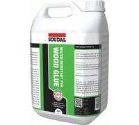 Soudal Water Resistant D3 Wood Adhesive White 5L 116946