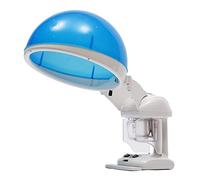 soudesileim 480W Hair Steamer for Deep Conditioning, Facial Steamer, Ozone and Steam Modes, Water Tank Capacity 450ml, Hair Care Hood Diameter 35cm, Facial Steam Spray Tube Length 28cm