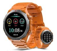 Soudorv Smart Watches for Men (Answer/Make Call), 1.39" HD Military Smartwatch, Ultra-Long Battery Fitness Watch, Flashlight/110+Sports/Heart Rate/Sleep Monitor/IP68 Waterproof Android iOS