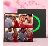Soufeel Custom Music Fridge Magnet Personalised Spotify Plaque Magnet That Can Play Songs Customised Photo Album Refrigerator Magnets Gifts for Christmas Valentines for Music Lovers Girlfriend