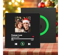 Soufeel Custom Music Fridge Magnet Personalised Spotify Plaque Magnet That Can Play Songs Customised Photo Album Refrigerator Magnets Gifts for Christmas Valentines for Music Lovers Girlfriend