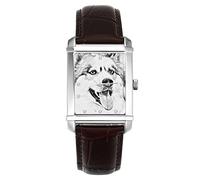 SOUFEEL Personalized Engraved Watch Custom Photo Watch for Women Men with Name Customized Unique Wrist Watches Stainless Steel Personalized Gift for Him Family Boyfriend Girlfriend Black