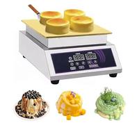 Souffle Machine, Japanese Pancake and Souffle Maker, Copper Dorayaki Machine, Commercial Electric Griddle, Souffle Maker, 60 to 240°C