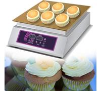 Souffle Machine, Souffle Pancake Maker, Dorayaki Machine With Copper, Commercial Electric Griddle, Pancake Maker Souffle Maker, 1head 1head