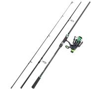 Sougayilang Carp Fishing Combo,Surf/Carp Rod With 4000 Carp Reel Set,3-Section Travel Fishing Tackle Combo,For Sea/Beach Fishing-LS33