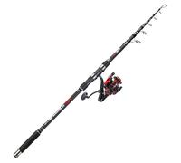 Sougayilang Carp Rod and Reel Set, Telescopic Travel Fishing Rods, 4.7:1 Powerful Carp Reel For Feeder Fishing 3.6M/3.9M/4.2M-42