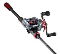 Sougayilang DC Baitcaster Combo 2-Piece Rod - 7.2:1, 18.5LB, 7+1 BB