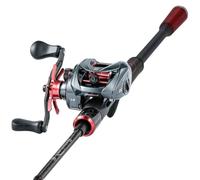 Sougayilang DC Baitcaster Combo 2-Piece Rod - 7.2:1, 18.5LB, 7+1 BB