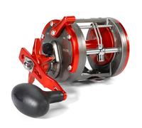 Sougayilang F47 Baitcasting Fishing Reel - Reinforced Metal Body Round Baitcaster for Smooth Powerful Saltwater Inshore Surf Trolling - Conventional Reel for Catfish, Musky, Bass, Pike