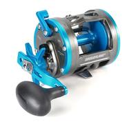 Sougayilang F47 Baitcasting Fishing Reel - Reinforced Metal Body Round Baitcaster for Smooth Powerful Saltwater Inshore Surf Trolling - Conventional Reel for Catfish, Musky, Bass, Pike