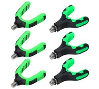 Sougayilang Feeder Fishing Rod Rests Heads,Rubber Front Rests/Butt Rests/Back Rests to Hold Your Carp/Feeder Fishing Rods, Fits All Rod Pods, Bank Stick, Buzz Bars-07-08