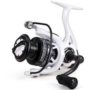 Sougayilang Fishing Reel, Ultralight Spinning Reel with Aluminum Spool, 5.2:1 High Speed Spinning Fishing Reel for Freshwater-White 3000