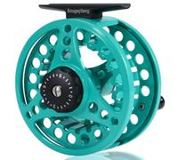 Sougayilang Fly Fishing Reel，Large Arbor With Diecast Aluminum Body Reel-5/6,7/8 Weights，Essential Fly Reels For Beginners-QL5/6