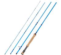 Sougayilang Fly Fishing Rod - High-Performance IM8 Carbon Blank, 9ft for 5/6wt and 7/8wt, Travel-Friendly Design-#8-Blue