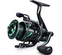 Sougayilang Lightweight Spinning Fishing Reel 6.2:1 High Speed Gear Ratio with 12+1 BB Stainless Ball Bearings and CNC Aluminum Spool for Freshwater Fishing and