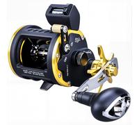 Sougayilang Line Counter Fishing Reel Conventional Level Wind Trolling Reel