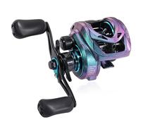 Sougayilang MAX Baitcasting Reel 8.0:1 High Speed Gear Ratio Fishing Reel 18LB Carbon Fiber Drag Baitcaster Reels with Magnetic Braking System for Saltwater Freshwater Fishing-CSR