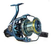 Sougayilang Saltwater Spinning Fishing Reel,Ultra Smooth 13+1 Stainless Surf Reel,Powerful Drag and High Speed Saltwater & Freshwater Surf Fishing Reel 10000