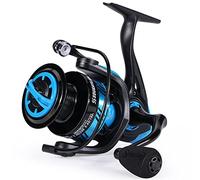 Sougayilang SL Spinning Reel 5.2:1 High Speed Metal Spool Powerful Spinning Fishing Reels Carp Fishing Pike Carbon Fiber Drag Max 25LB Fishing Reel-B20