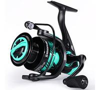 Sougayilang SL Spinning Reel 5.2:1 High Speed Metal Spool Powerful Spinning Fishing Reels Carp Fishing Pike Carbon Fiber Drag Max 25LB Fishing Reel-G20