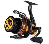 Sougayilang SL Spinning Reel 5.2:1 High Speed Metal Spool Powerful Spinning Fishing Reels Carp Fishing Pike Carbon Fiber Drag Max 25LB Fishing Reel-O40