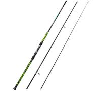 Sougayilang Spinning Fishing Rod,3-section Durable Carbon Rods with Stainless Steel Guides，EVA Handle, for Freshwater and Sea Fishing Suitable for catching big fish Carp Surf-36G