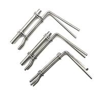 Souhgaue 3Pcs Universal U-Shaped Cup Hydraulic Cylinder Piston Rod Seal Installation Tool Kit Controller Boost Auto Repair Tools