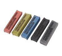Souhgaue 5Pack Fret Erasers for Guitar,Fret Polishing Cleaner,Frets Polish Tools,Clean Fret String(180&400&1000&1500&2000 Grit)