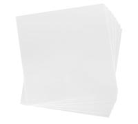 SOUJAP 100 PCS 7.8mil Blank Stencils Sheets, 12 x 12 inch Plastic White Translucent Mylar Stencil Sheets, Template Material for Craft, Cutting