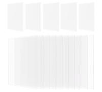 SOUJAP 20 Pcs 1mm Clear Acrylic Sheet, 25 x 20cm Transparent Plastic Sheet for Painting, DIY Craft, Picture Frame