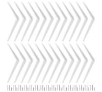 SOUJAP 24 PCS 20 x 25cm Steel White Shelf Brackets with Screws, 8 x 10 Inch Wall Mounted Brackets, Shelf Support, Floating Shelf for Home and Garage