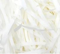 SOUJAP Shredded Tissue Paper for Packaging, White, 1 kg, Hamper Stuffing Filler for Gift Boxes