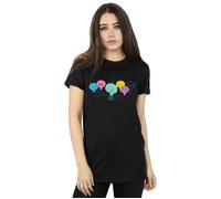 Disney Womens/Ladies Soul 22 Meh Cotton Boyfriend T-Shirt - Black - L - Black