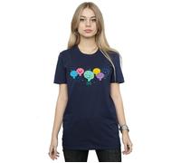 Disney Womens/Ladies Soul 22 Meh Cotton Boyfriend T-Shirt - Navy Blue - L - Navy Blue