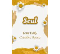 Soul: A Creative Space for Thoughts, Dreams, and Sketches: 6x9 Aesthetic Blank Journal with Cream Paper - Minimalist Golden Daisy Notebook for ... Writing Pad for Aesthetic Stationery Lovers