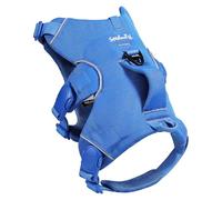 Soul and Tail Trail Leap Dog Harness, Magnetic Buckles, Ocean Blue, M