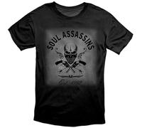 Soul Assassins Old School West Coast Hip Hop T-Shirt Black XL